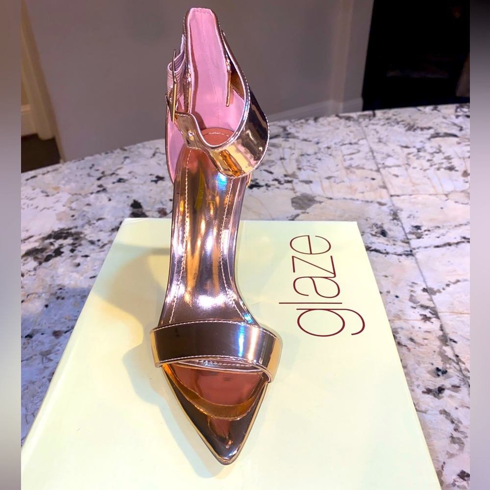Rose Gold high heel